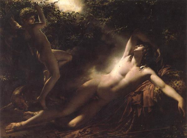 Anne-Louis Girodet-Trioson The Sleep of Endymion Sweden oil painting art